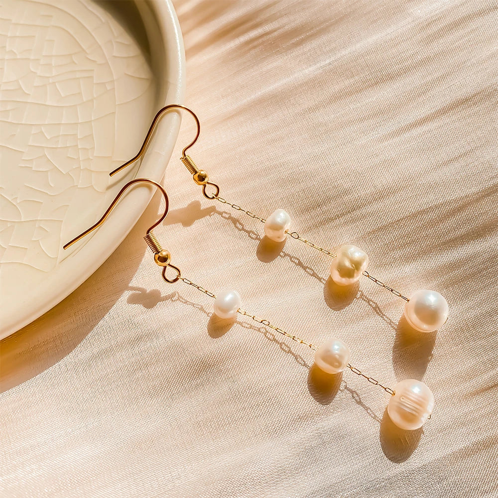 Freshwater Pearl Drop Earrings