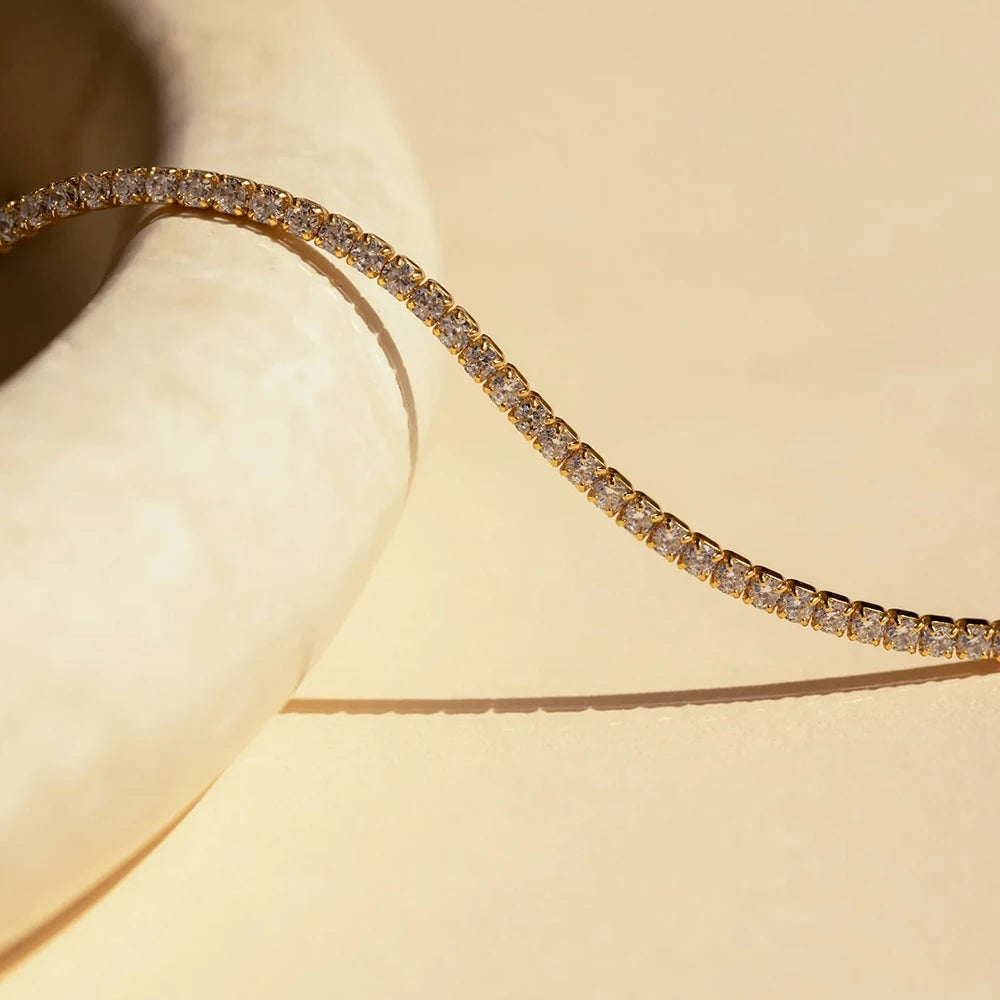 Crystal Plated Necklace
