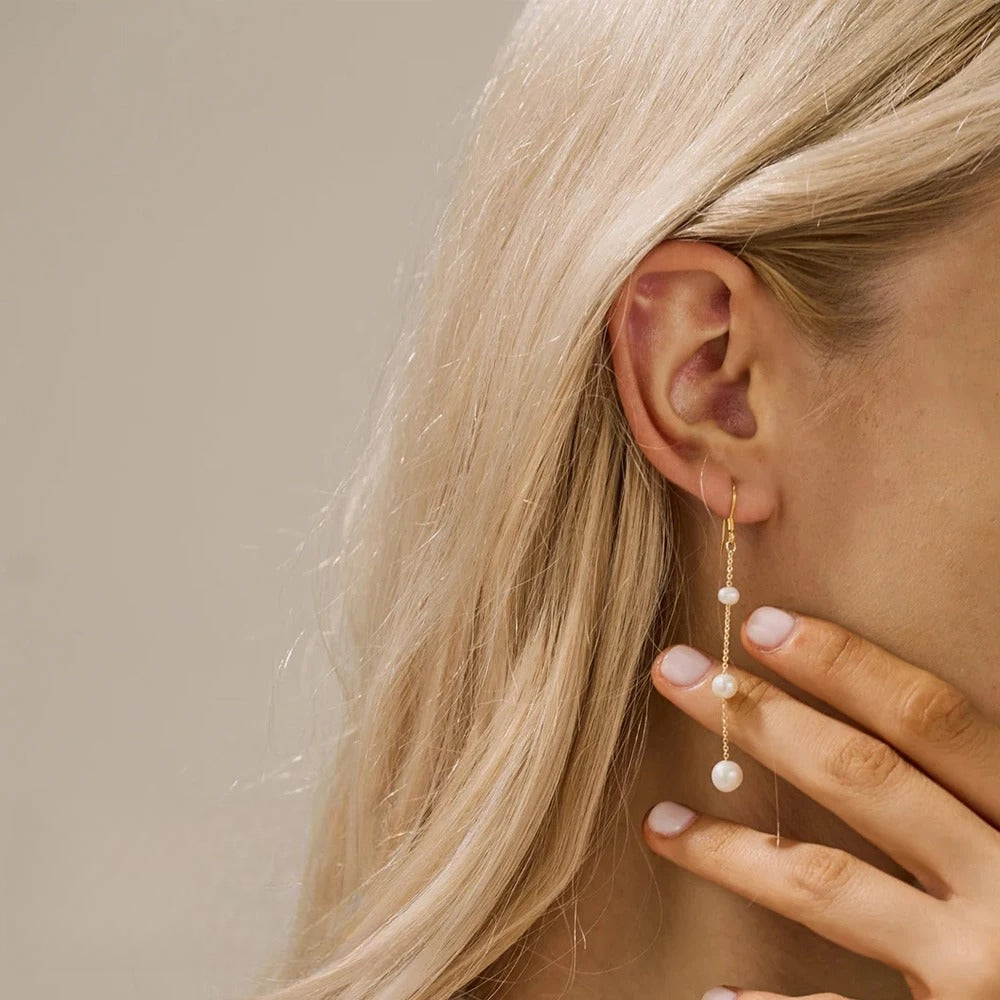 Freshwater Pearl Drop Earrings
