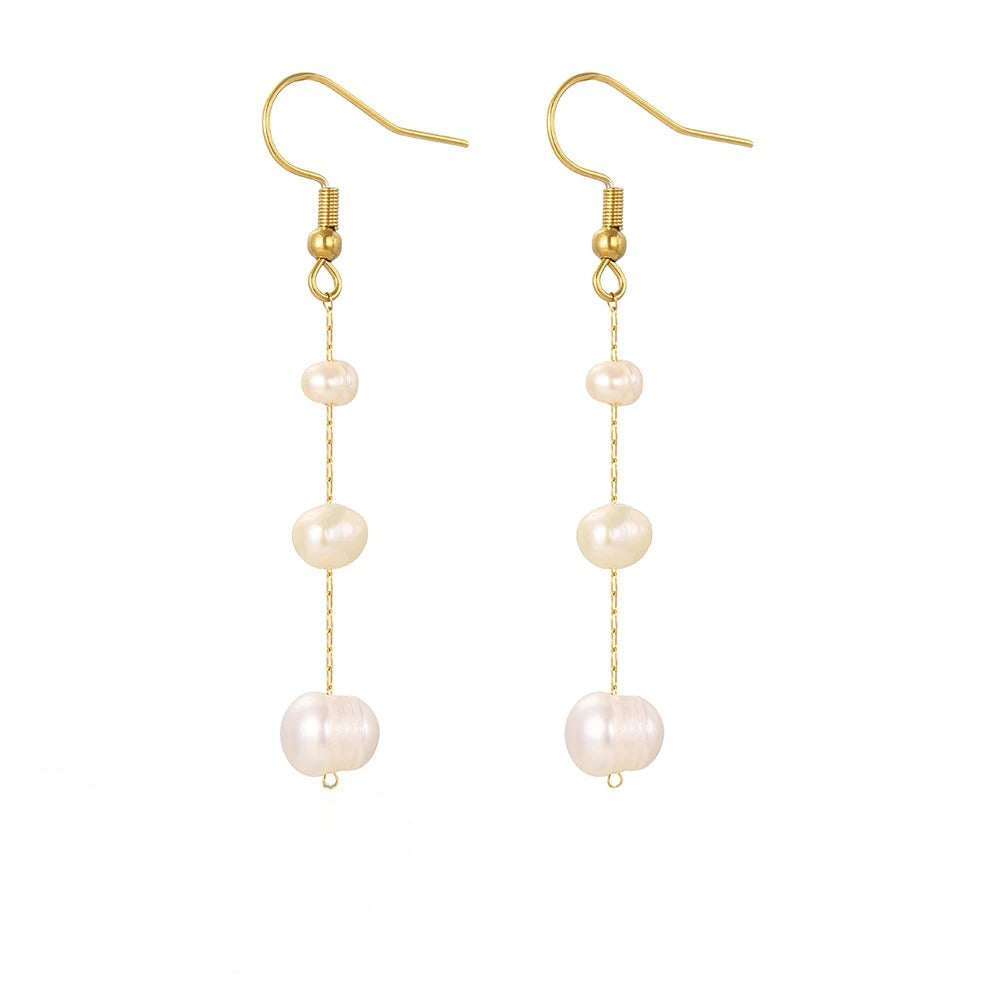 Freshwater Pearl Drop Earrings