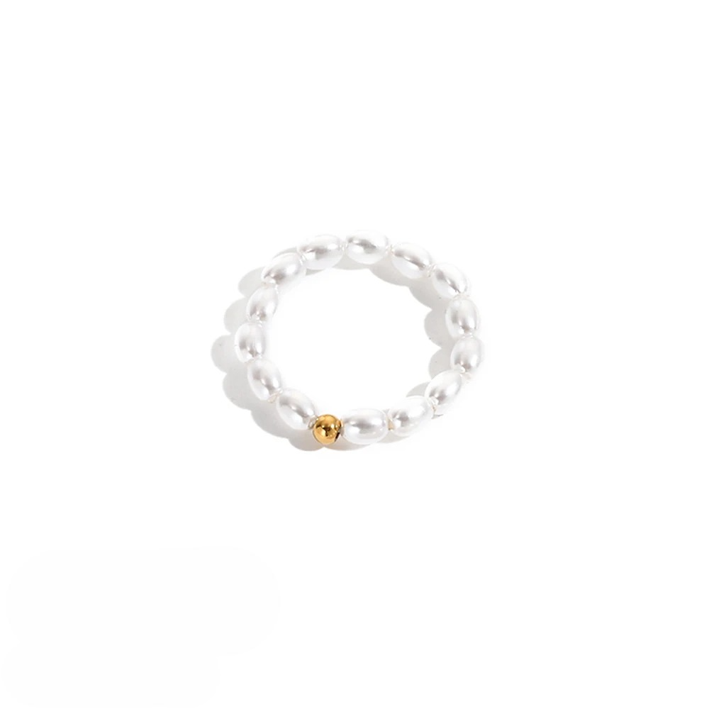 Minimalist Pearl Ring