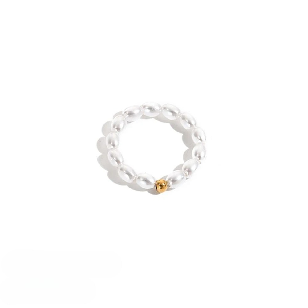 Minimalist Pearl Ring