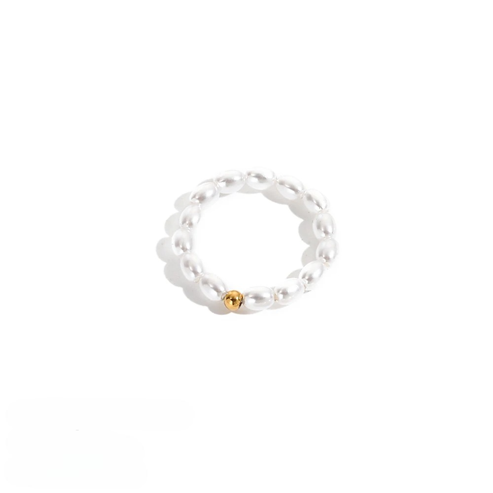 Minimalist Pearl Ring