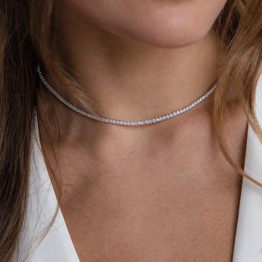 Crystal Plated Necklace