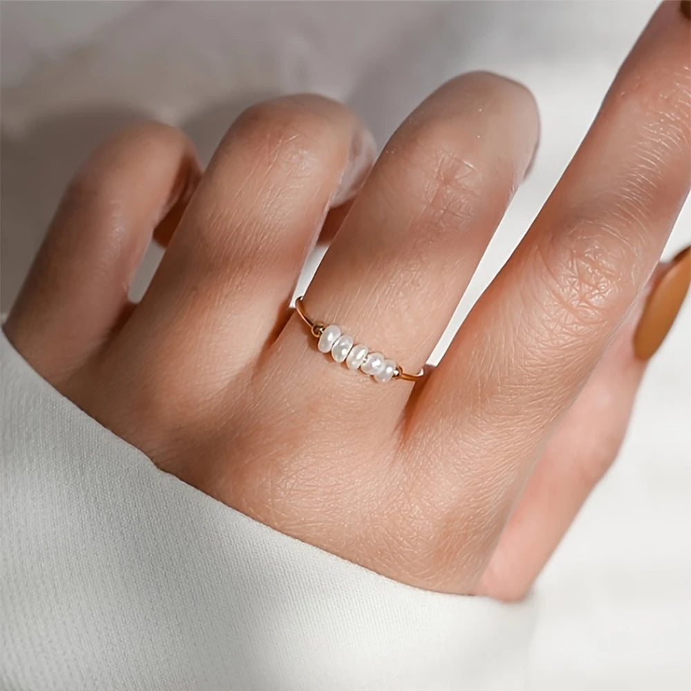 Five Pearl Ring