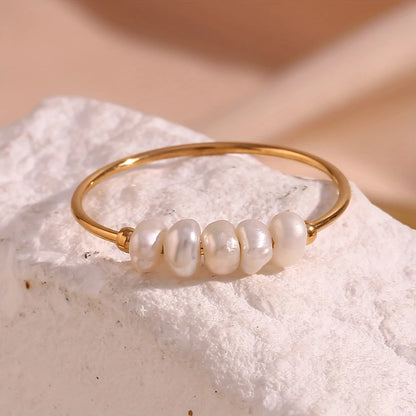Five Pearl Ring