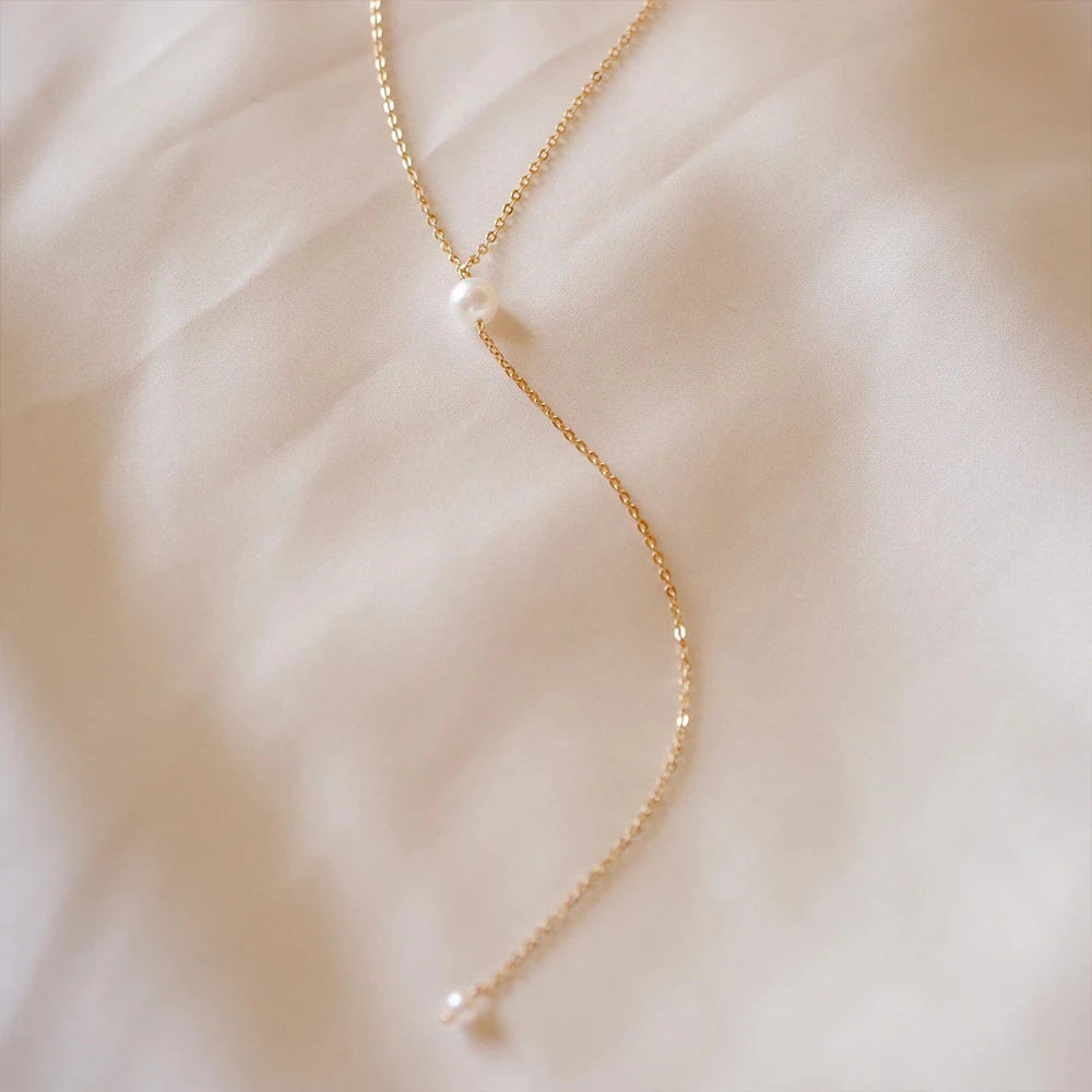 Pearl Drop Necklace