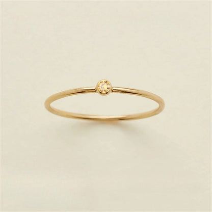 Birthstone Ring