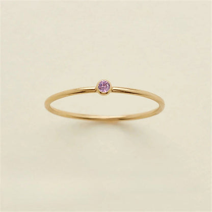 Birthstone Ring
