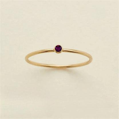 Birthstone Ring