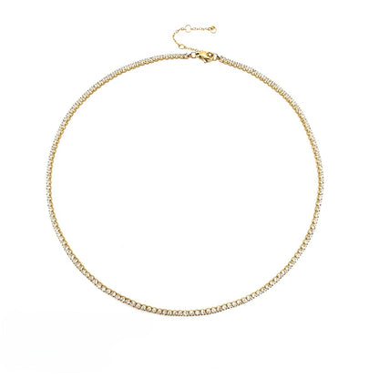 Crystal Plated Necklace